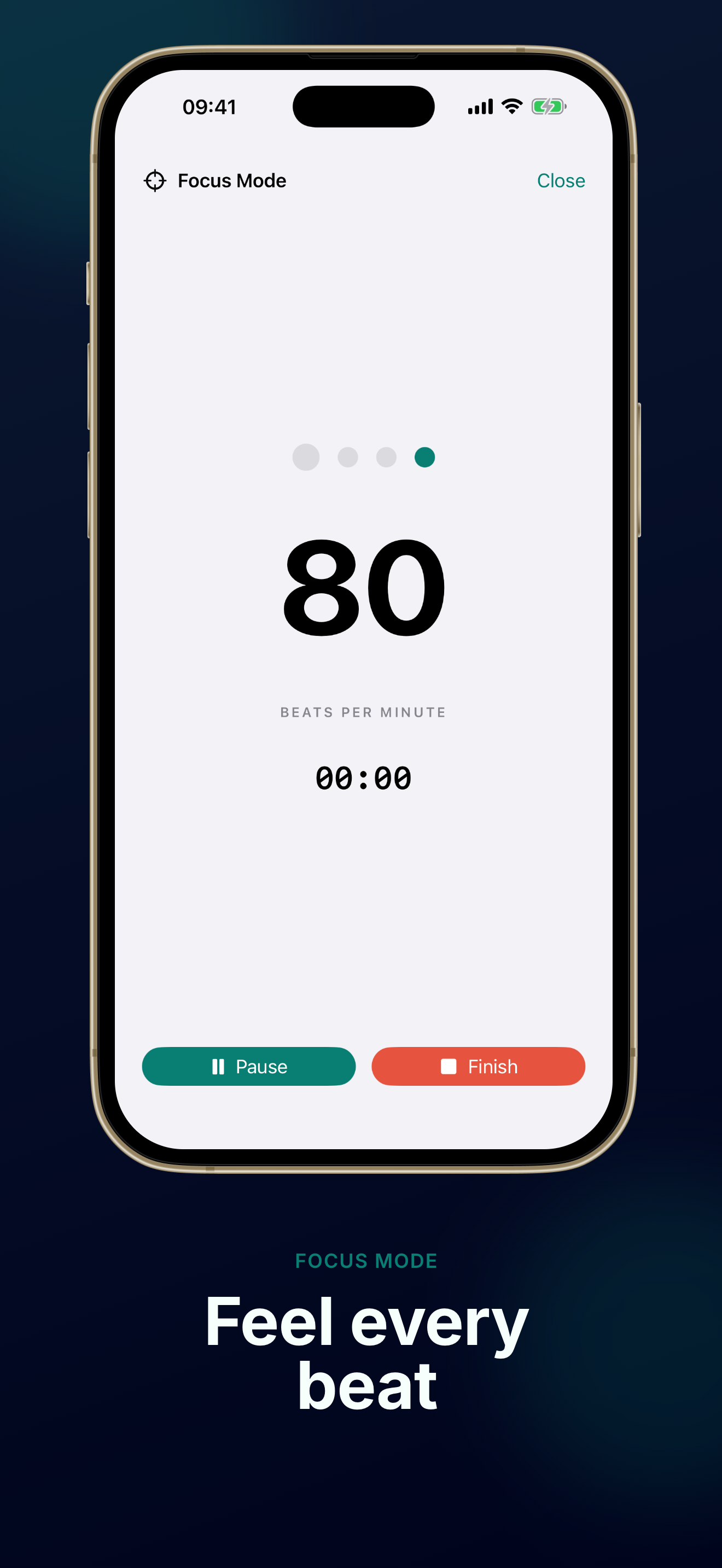TempoMate: Metronome beat and accent settings